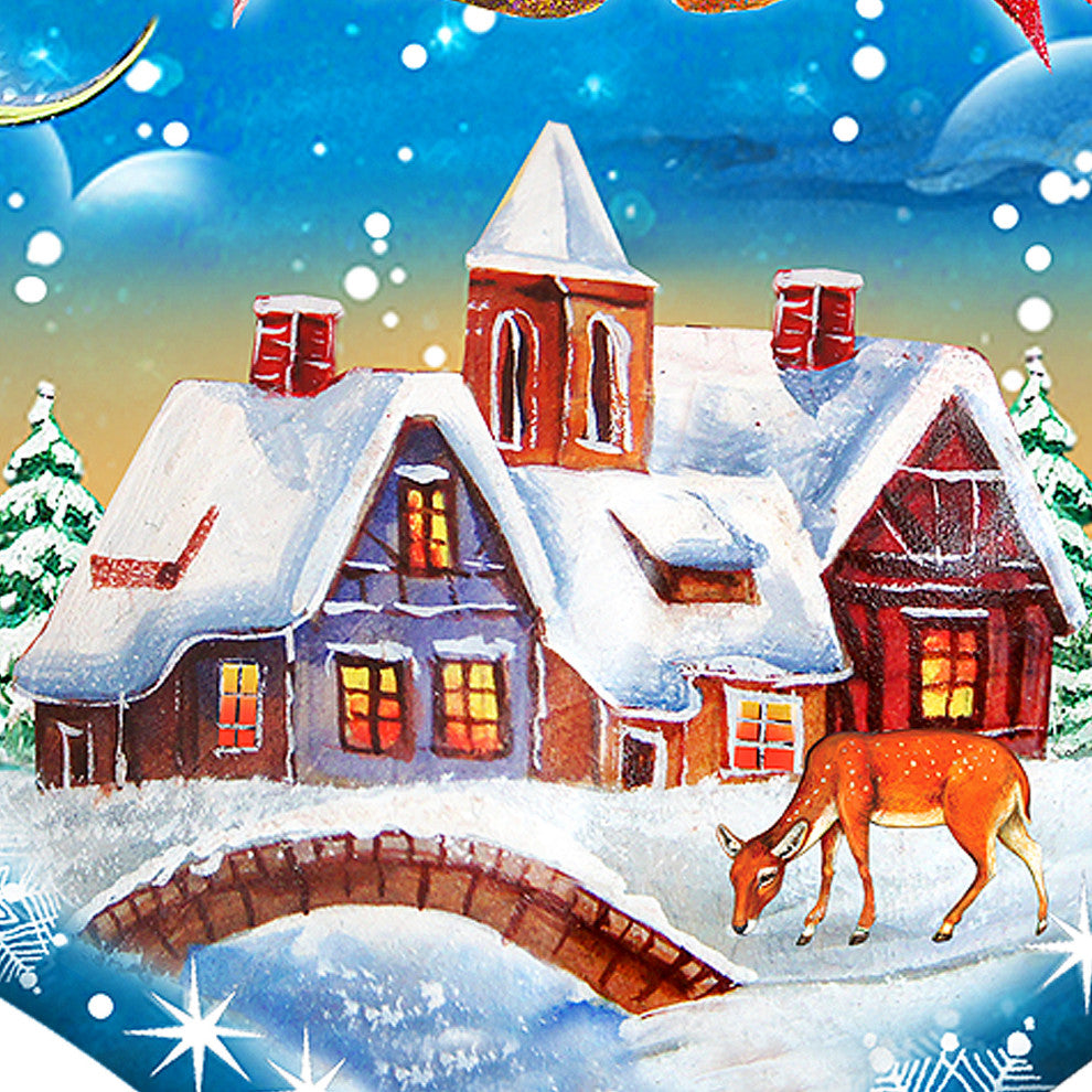 Winter Drop Door Hanger