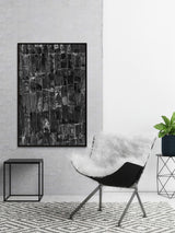 "Moments of Confusion" Floater Framed Painting Print on Canvas, 12x18