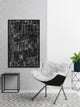 "Moments of Confusion" Floater Framed Painting Print on Canvas, 12x18