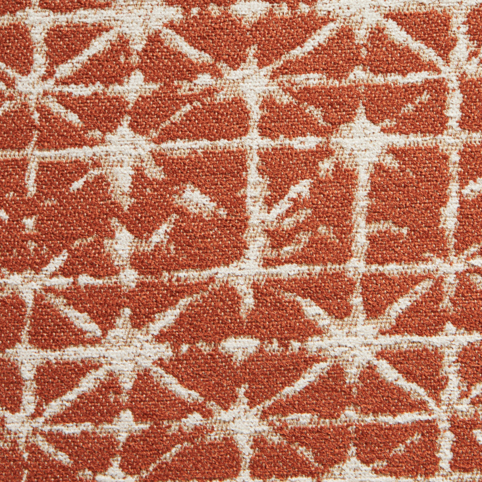 Sundance Foster 20" Square Throw Pillow, Set of 2, Spice Orange