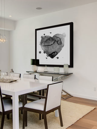 "Heart of Sadness" Framed Art Print