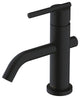 Parma Single Handle Lavatory Faucet Chrome, Satin Black