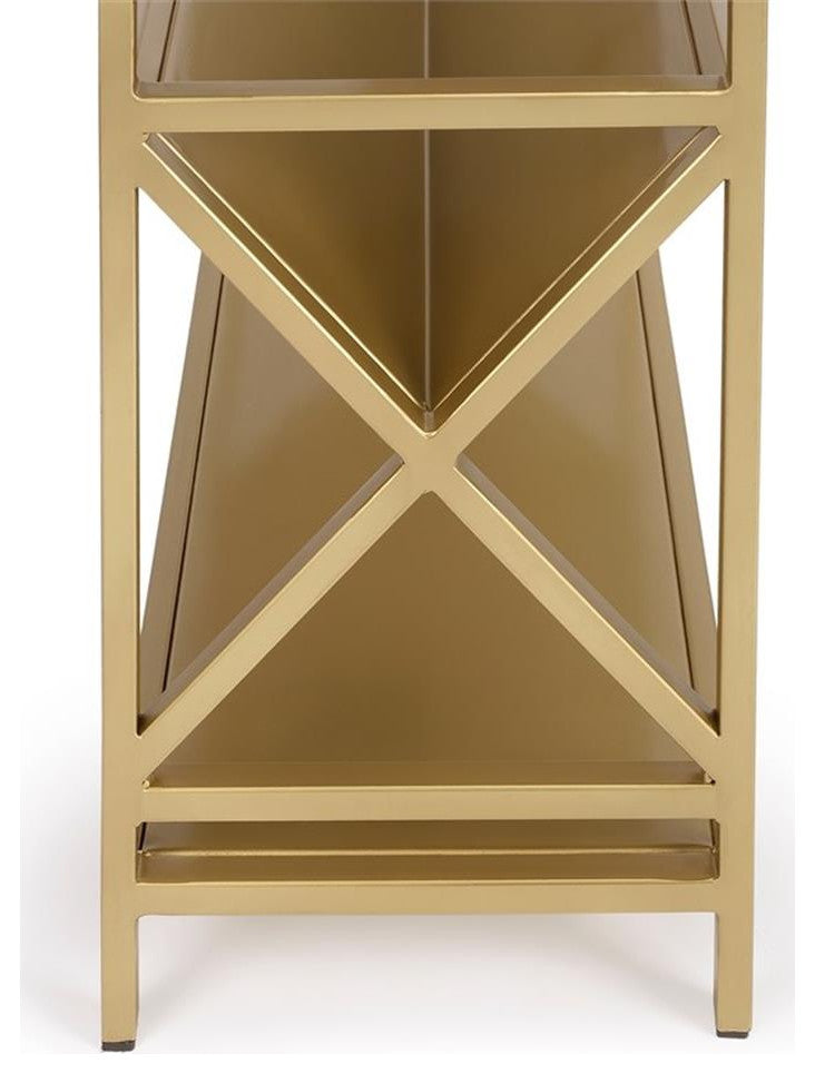 Butler Specialty Industrial Chic 3 Shelf Keats Librarie Bookcase