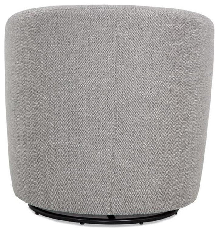 Catania Modern / Contemporary Sea Oat Beige Fabric Swivel Chair