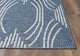 KAS Provo 5781 Blue Contempo Area Rug, 5'3"x7'7"