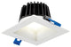 2" Square Wet Rated Regressed LED Down Light, 5-CCT, White
