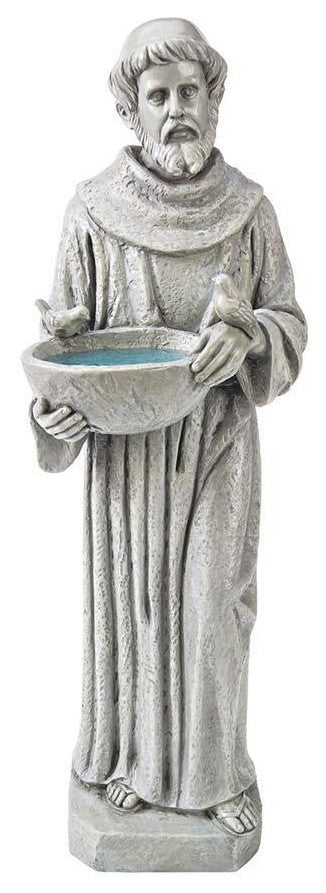 20"H Tall Garden Sanctuary St. Francis Statue: Medium