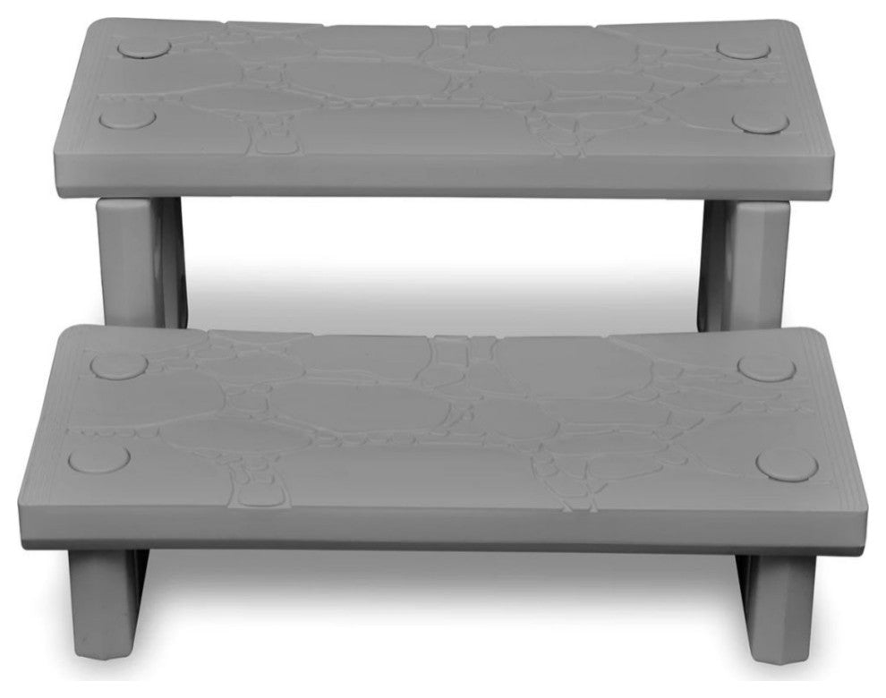 Gray Spa Steps