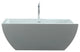 Serenity 59"x29.5" Freestanding Soaking Bathtub