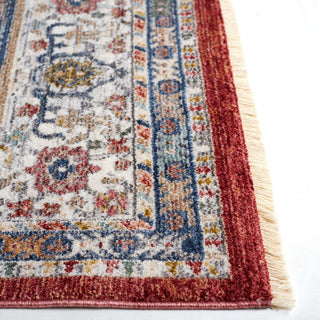 Safavieh Lauren Ralph Lauren Collection LRL1400 Rug, Red/Ivory Blue, 10'x13'2"