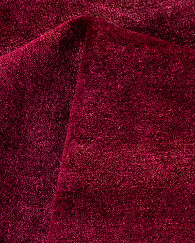 Fine Vibrance, One-of-a-Kind Handmade Area Rug Purple, 15'1"x12'3"