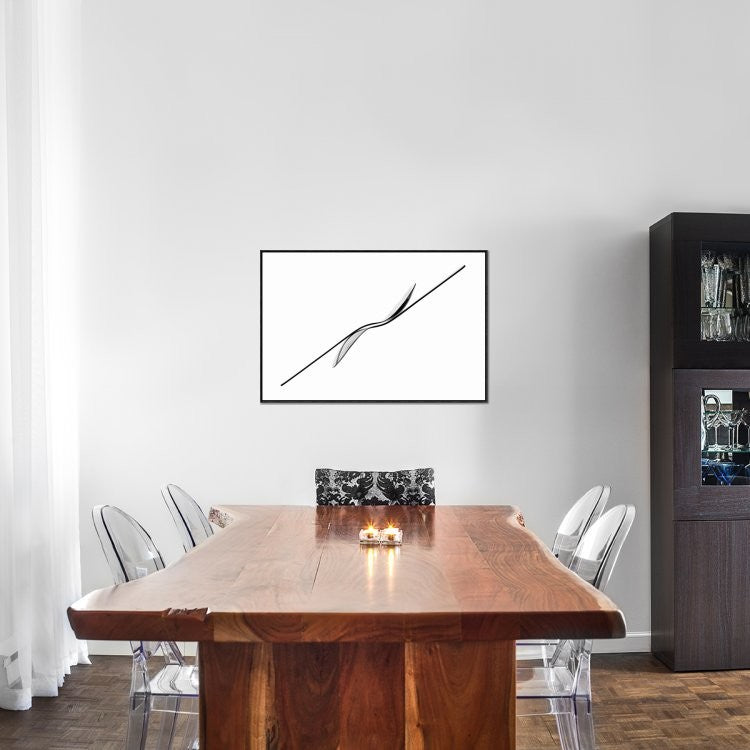 "Balance" Framed Canvas Giclee by Gert Lavsen, 37x25"