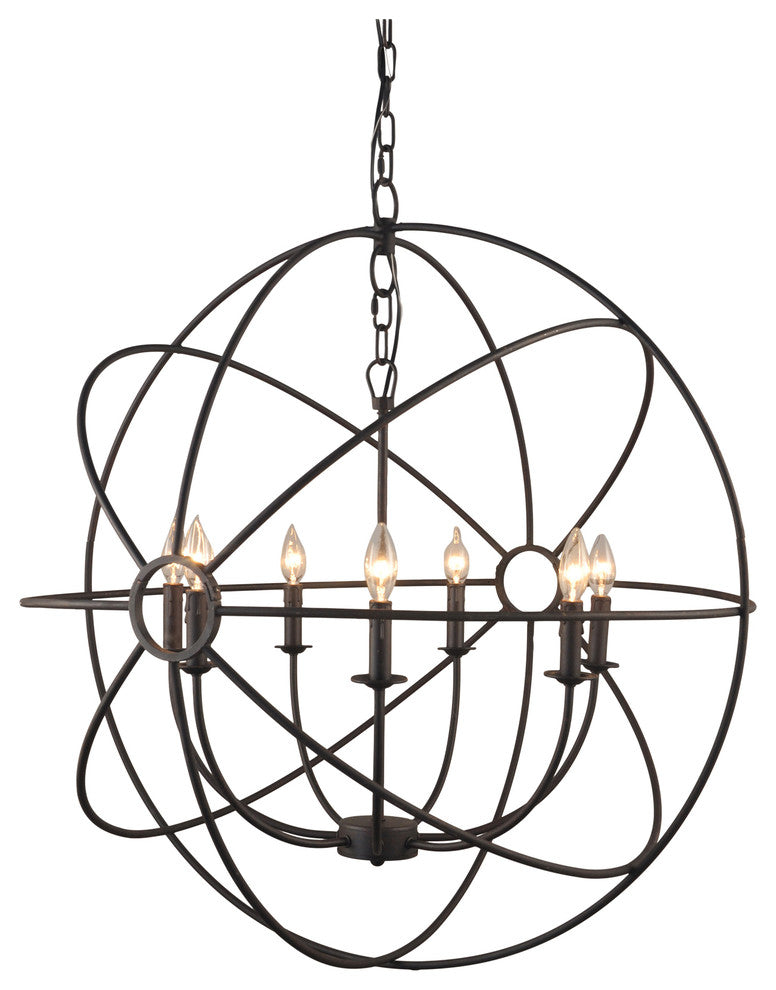Iron Globe Pendant