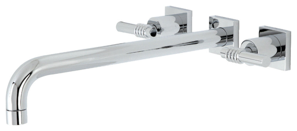 KS6041ML Wall Mount Tub Faucet, Polished Chrome