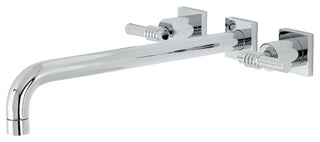 KS6041ML Wall Mount Tub Faucet, Polished Chrome