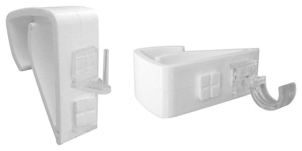 Over The Window Curtain Rod Brackets for Sash