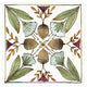 "Festive Foliage VII" Digital Paper Print by Anne Tavoletti, 26"x26"