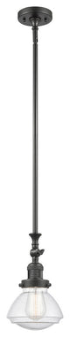 Olean 1-Light Mini Pendant, Oil Rubbed Bronze, Seedy