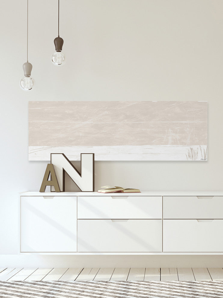 "Desert Road" Painting Print on Wrapped Canvas, 60x20