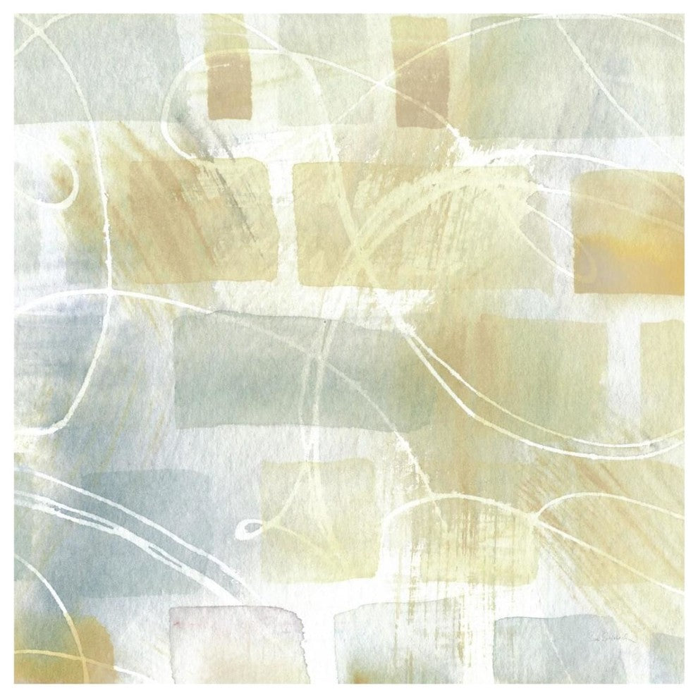"Caracalla Neutral III" Digital Paper Print by Sue Schlabach, 32"x32"