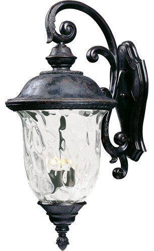 Maxim Carriage House VX 3-Light Outdoor Wall Lantern Bronze -40498WGOB