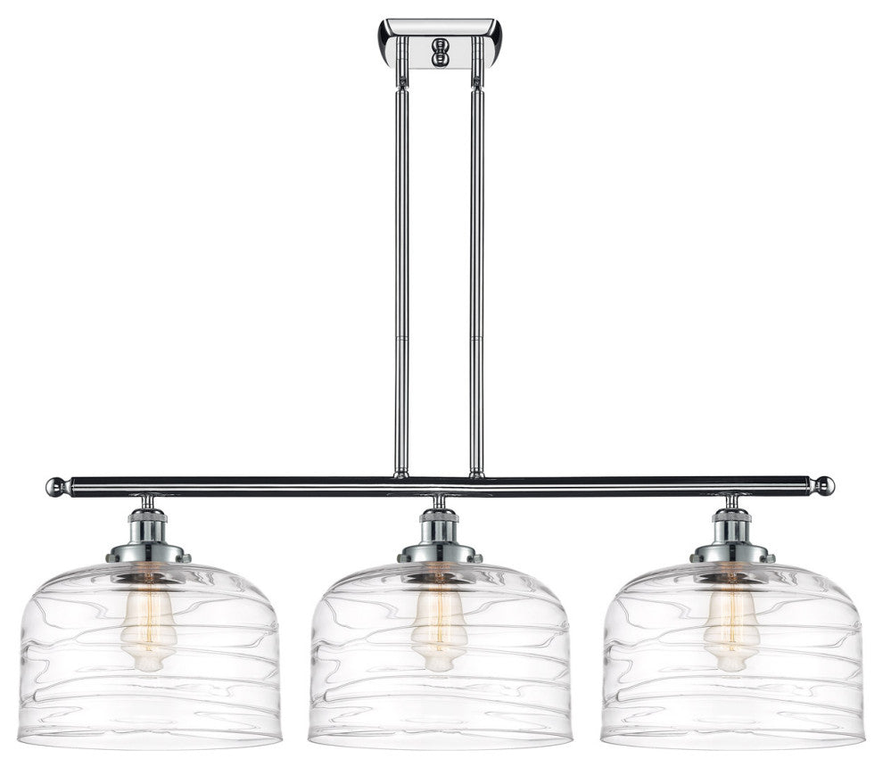 Innovations 916-3I-PC-G713-L-LED 3-Light Island Light, Polished Chrome