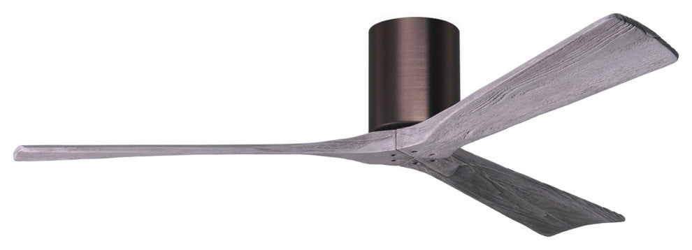 Matthews Fan, Irene-3H Ceiling Fan, Brushed Bronze, 60-Inch, Barn Wood Blades