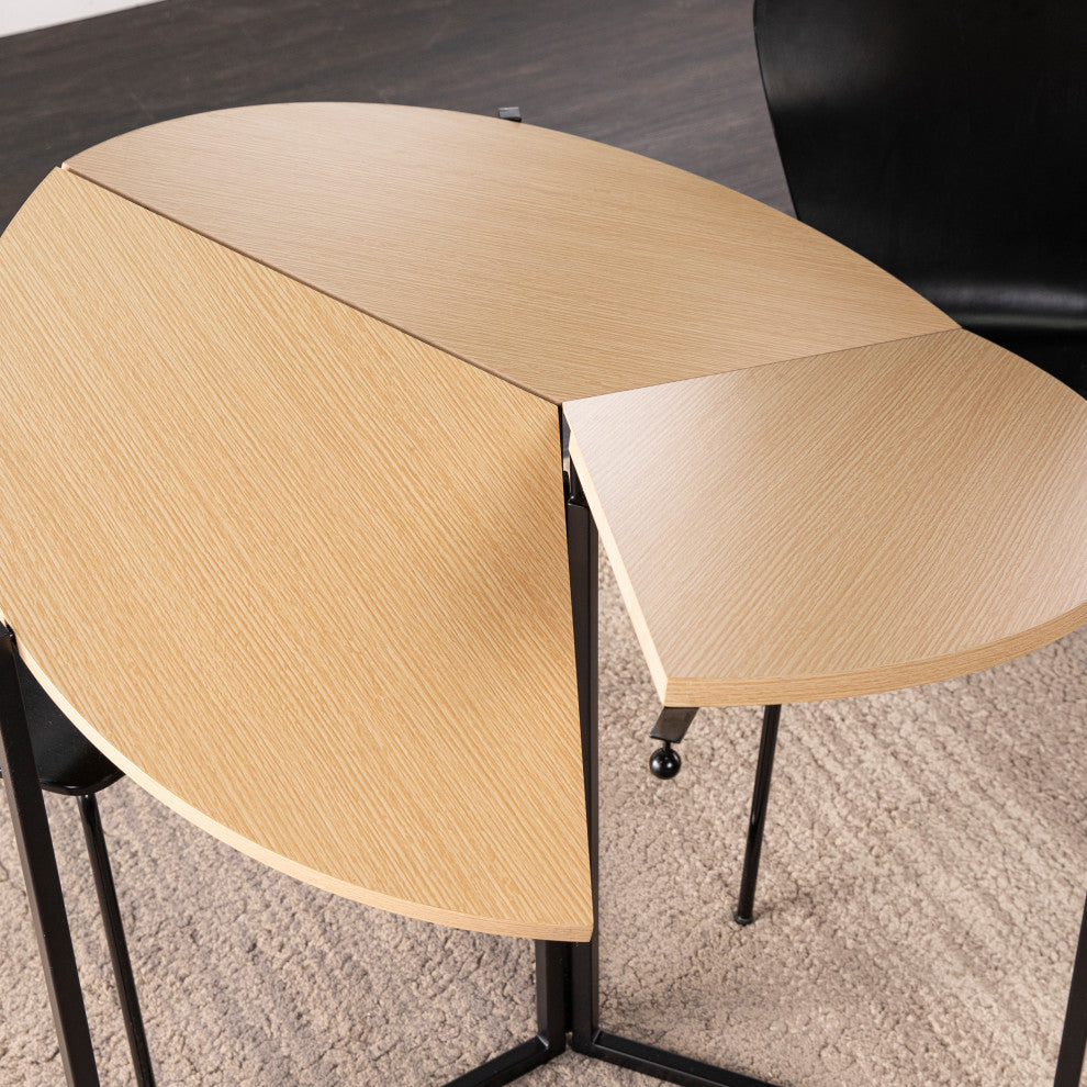 Fabrice Round Folding Dining Table