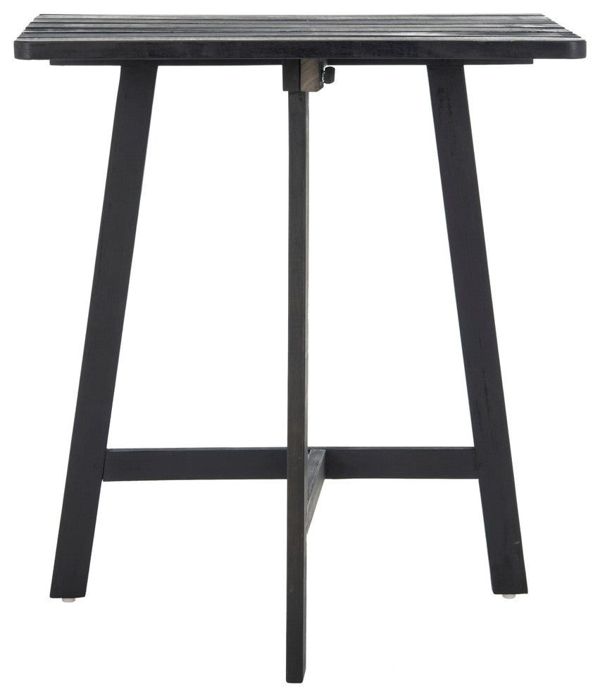 Safavieh Benton Balcony Table, Dark Slate Grey
