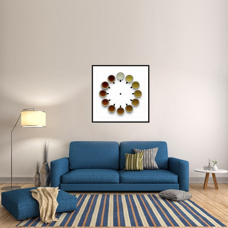 "Tea Time" Framed Digital Print by Wieteke De Kogel, 44x44"