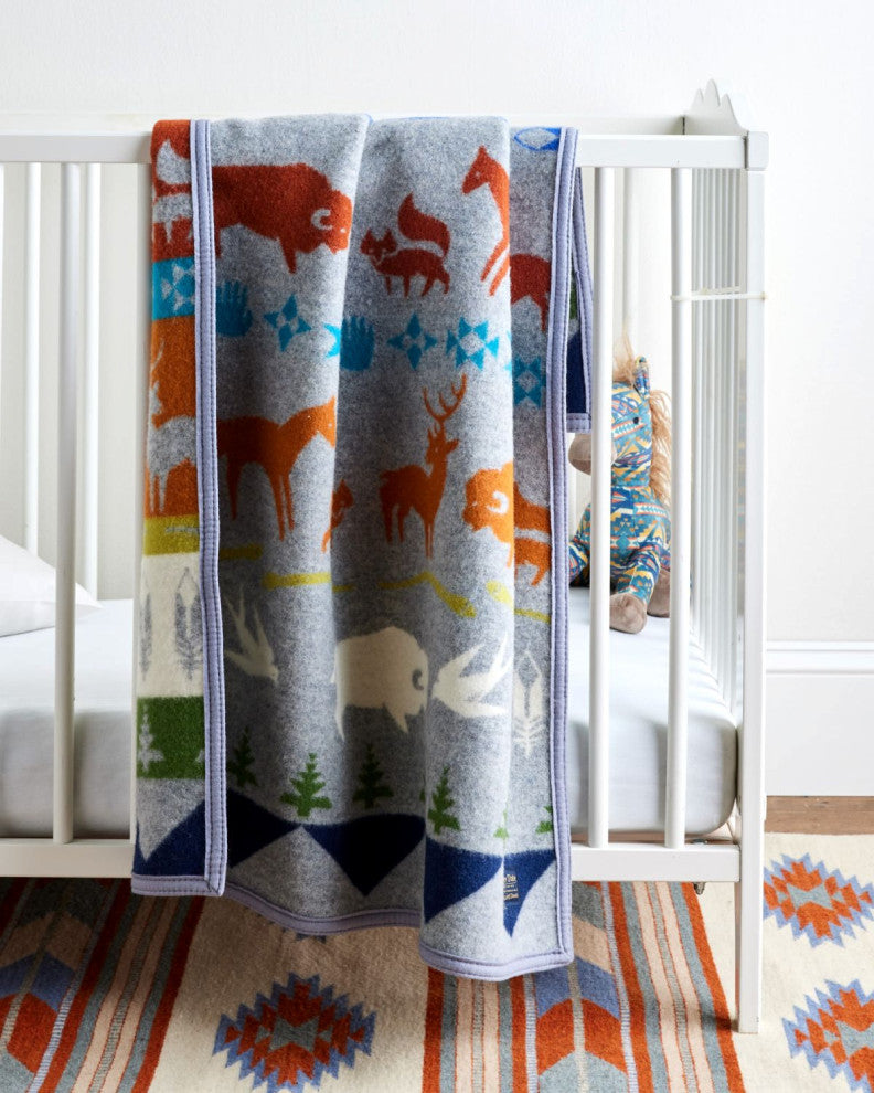 Pendleton Shared Paths Crib Blanket