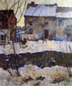 Robert Spencer Waterloo Place, 20"x25" Gallery Wrapped Canvas Print