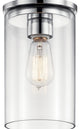 Kichler Crosby 1 Light Mini Pendant in Chrome