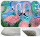 Flamingo Party Plush Bath Mat, 30"x20"