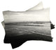 Deny Designs Bree Madden Ombre Black Pillowcase