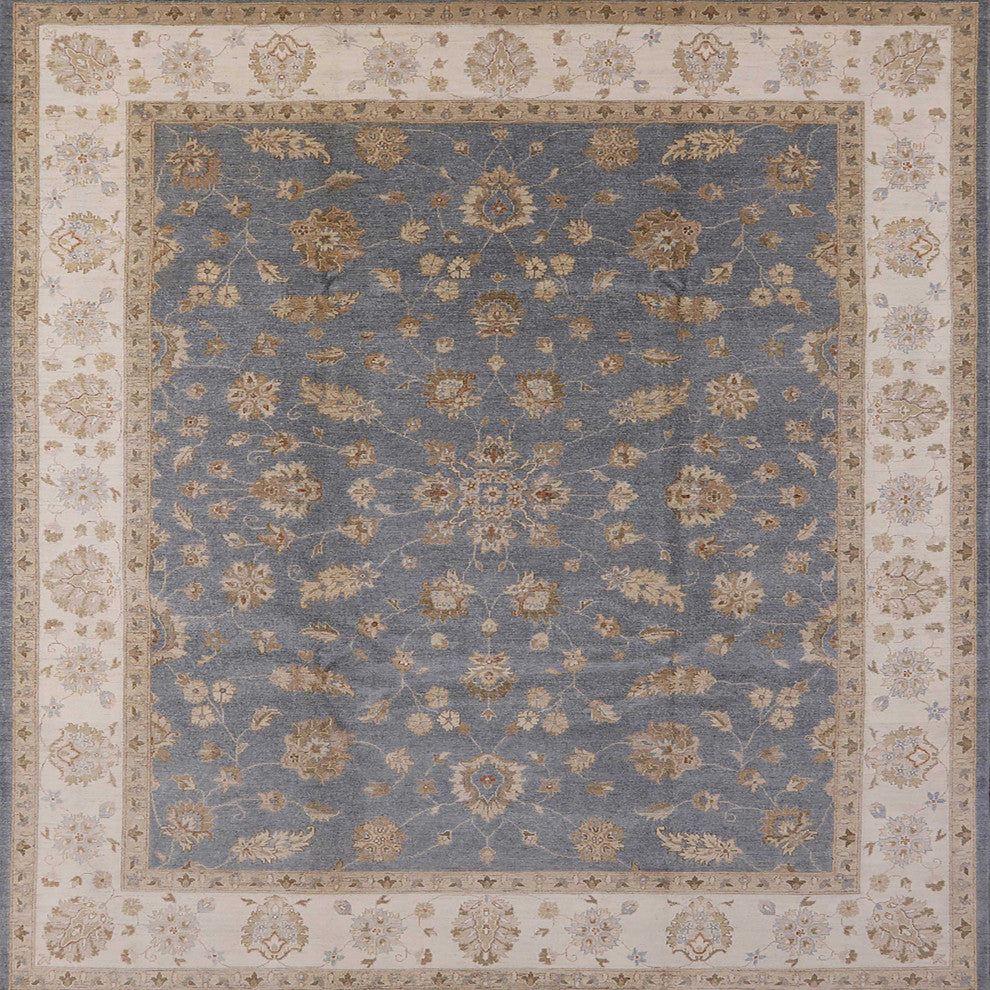Ahgly Company Indoor Square Mid-Century Modern Area Rugs, 6' Square