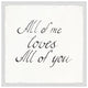 "All of Me" Framed Painting Print, 12x12