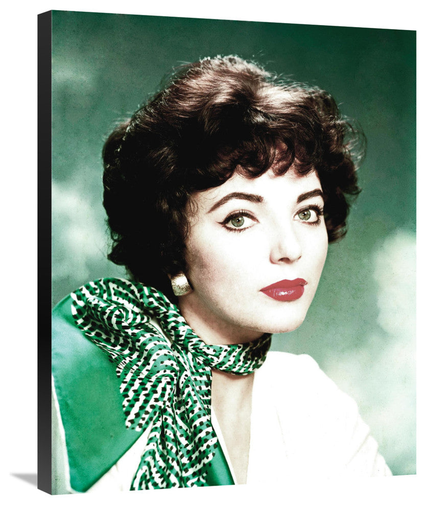 "Joan Collins" Stretched Canvas Giclee by Hollywood Photo Archive, 24"x30"