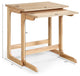 2-Piece Savannah Contemporary Stacking TV Table Tray Set, Natrual Gray