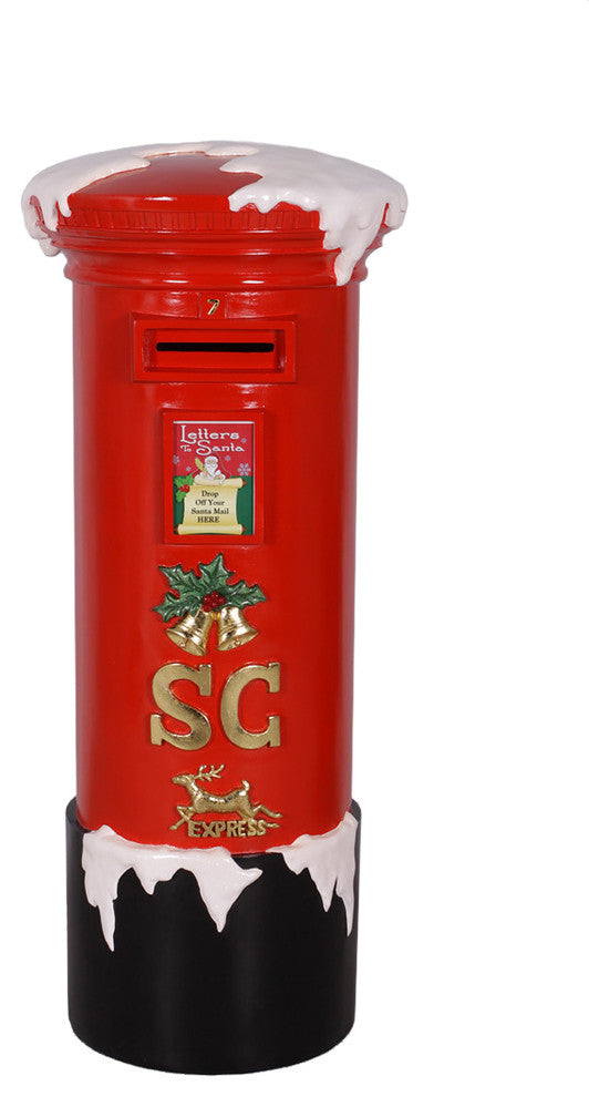 5' Tall Christmas Mail Box