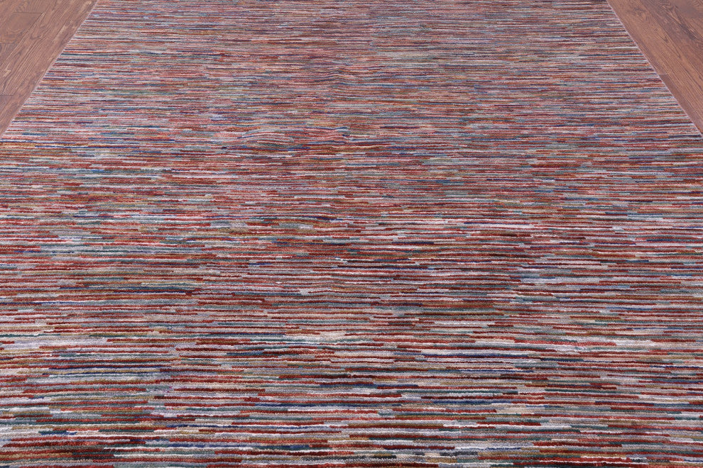 Hand Knotted Persian Gabbeh Wool Rug 8' 0" X 9' 10" Q8598