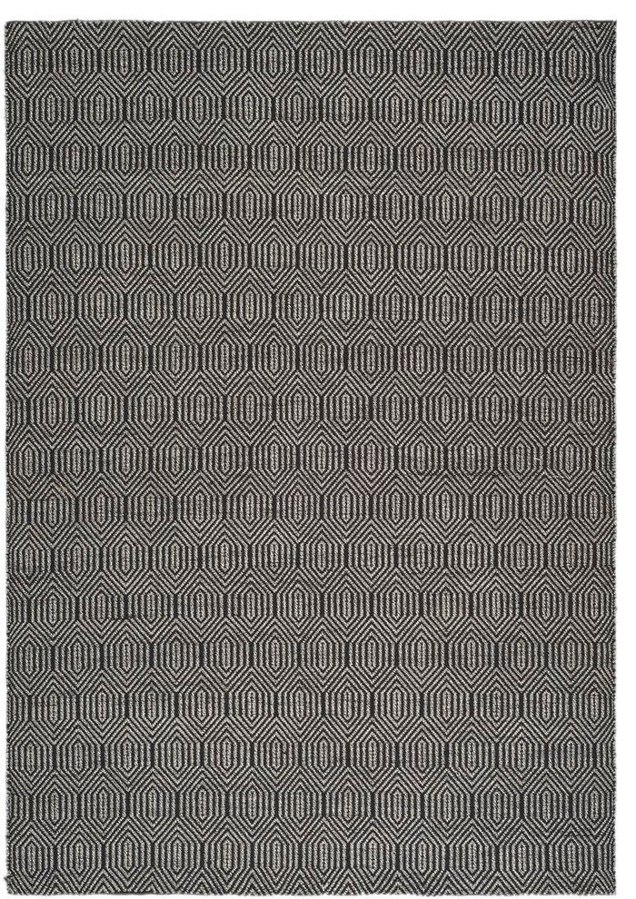 Safavieh South Hampton sha243b Solid Color Rug, Black, 5'0"x8'0"