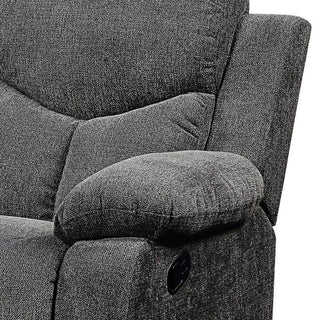 ACME Kalen Sofa, Motion, Gray Chenille