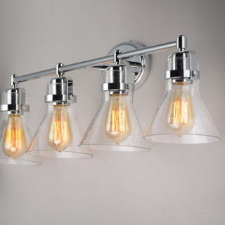 Maxim 26114 Seafarer 33" Seedy Glass Bathroom Light - Oil Rubbed Bronze