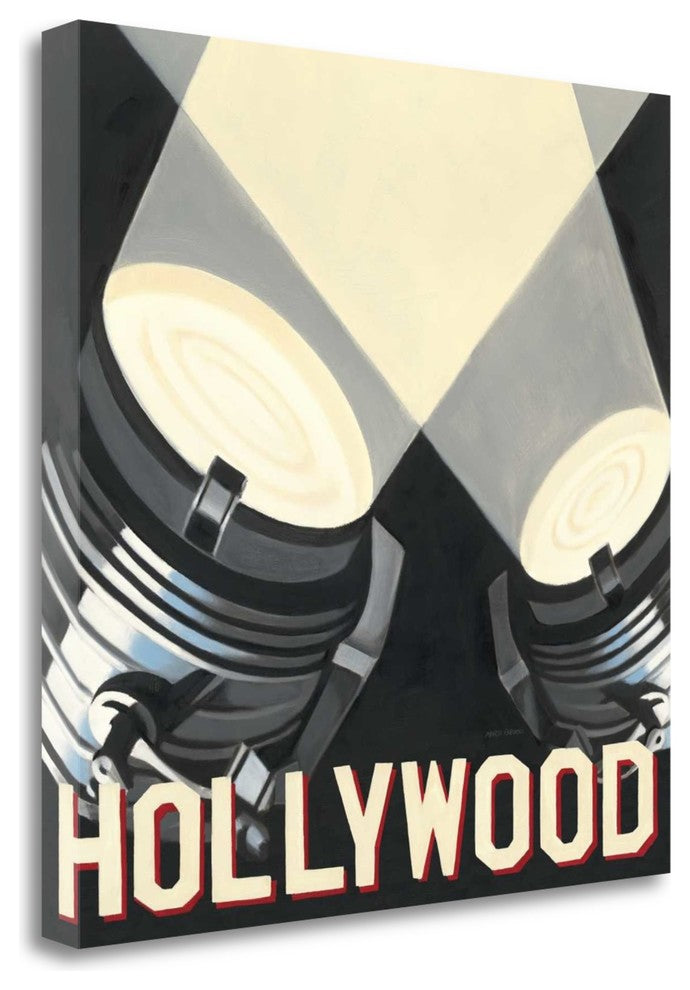 "Hollywood" By Marco Fabiano, Giclee Print on Gallery Wrap Canvas, Ready to Hang
