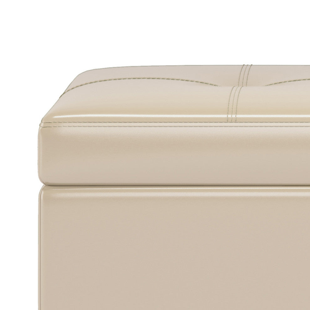 Oregon Storage Ottoman Bench with Tray