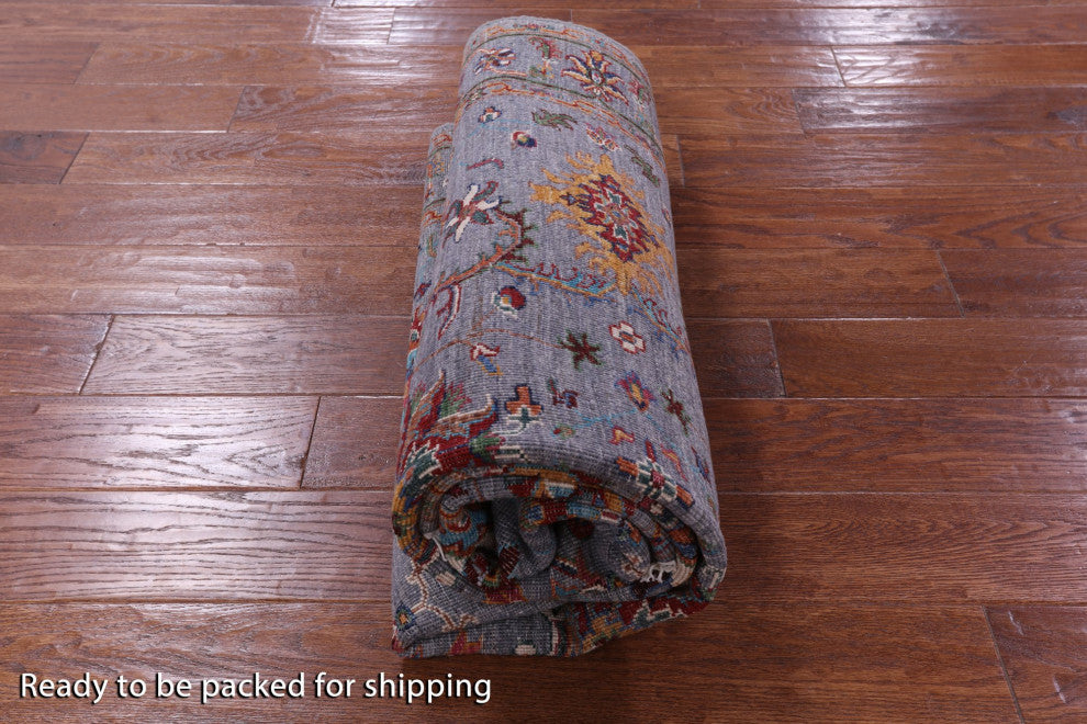 Persian Tabriz Handmade Wool Rug 5' 0" X 6' 8" Q10172