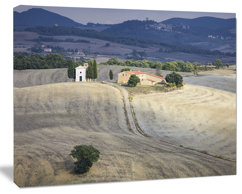 Beautiful Sandy Landscape, Landscape Canvas Art Print, 20"x12"