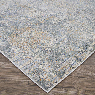 Couristan Couture Bordado Light Grey-Multicolor Area Rug, 2'7" X 12' Runner