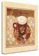 "Cappuccino" By Linda Maron, Giclee Print on Gallery Wrap Canvas, Ready to Hang